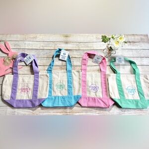 Trader Joe’s Pastel Mini Tote Bag Bundle – All 4 Colors!